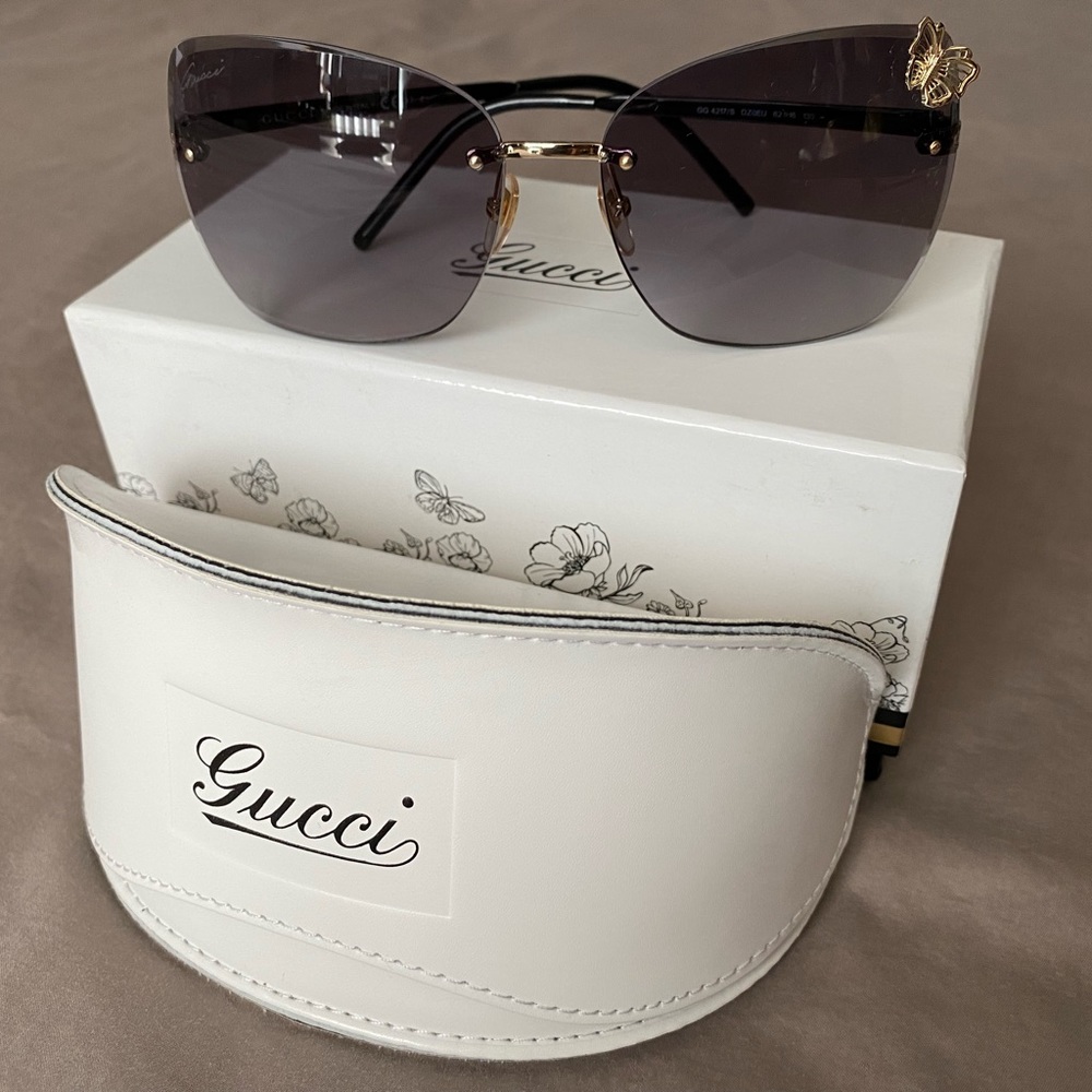 Gucci Women's Butterfly Sunglasses - Gucci GG 4217/S